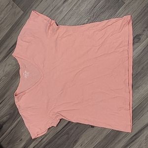 Pink V neck tshirt